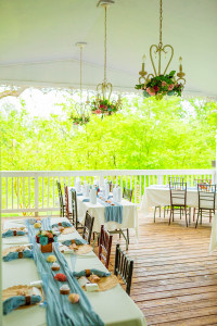 wedding reception dinner