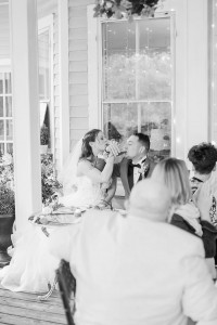 bride and groom wedding toasts